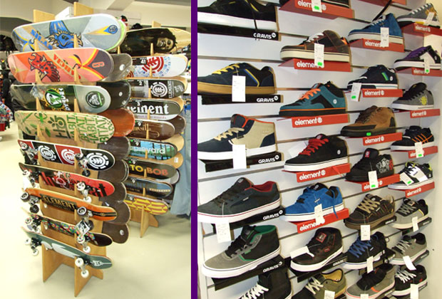 Store13 storecheck: a skateshop részleg
