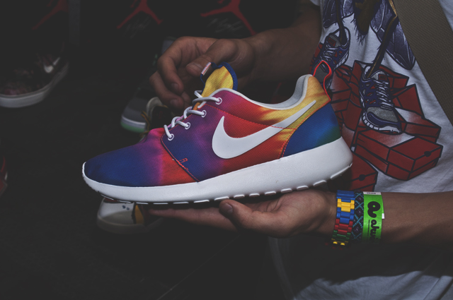 Zsombi @ KRG cipőszemle: Nike Roshe Run 'Tie Dye'