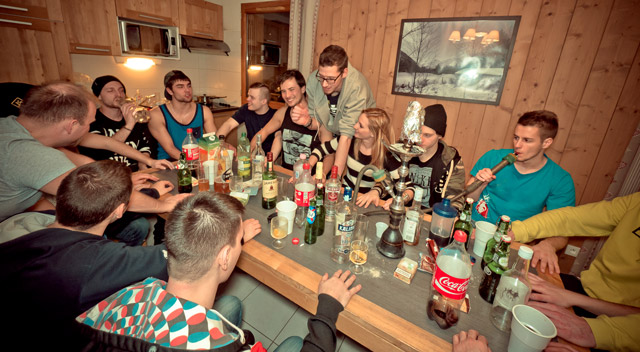 The 2014 Drinkin' Games in Briancon (Fotó: Piroska Andris)