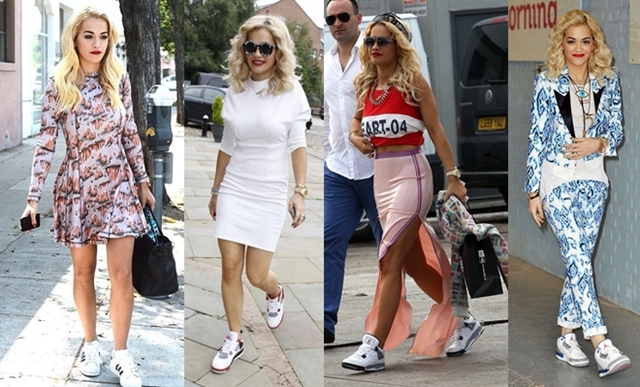 Sneaker rajongó sztárok: Rita Ora