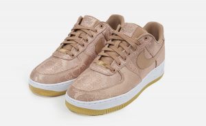 CLOT x Nike Air Force 1 “Rose Gold Silk”