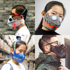 Zhujin Wang sneaker maszkjai