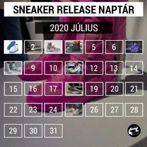 Sneaker Release Calendar – 2020 július