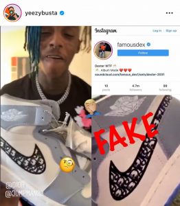 Hamis sneakerrel flexelés