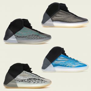 Yeezy QNTM színállások: Barium, Teal Blue, Frozen Blue, Sea Teal